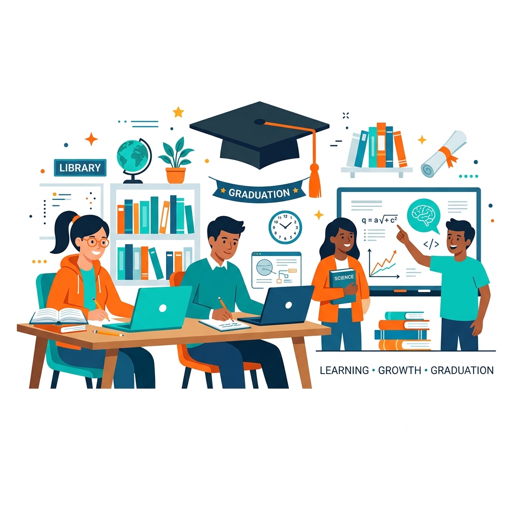 School Illustration